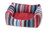 Picture of LeoPet red stripes dog bedding